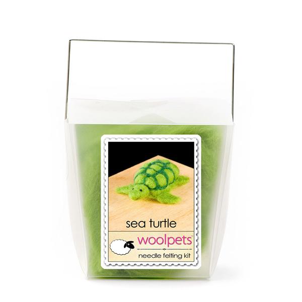 Sea Turtle Needle Felting Kit - Easy