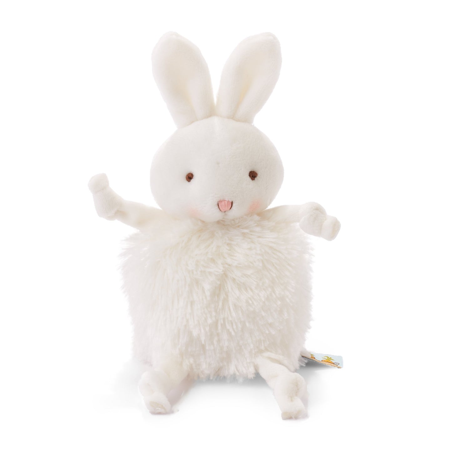 Roly Poly Bun Bun White Bunny 5"