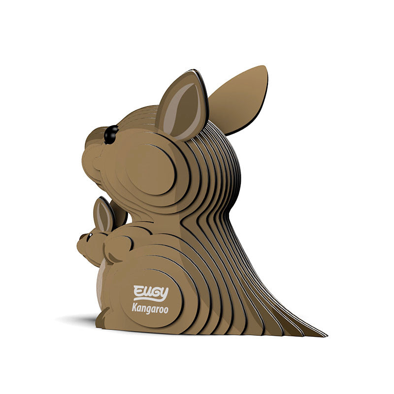 Kangaroo 3D Cardboard Model Kit