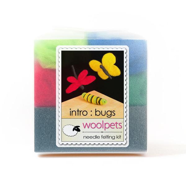 Bugs Needle Felting Starter Kit - Easy