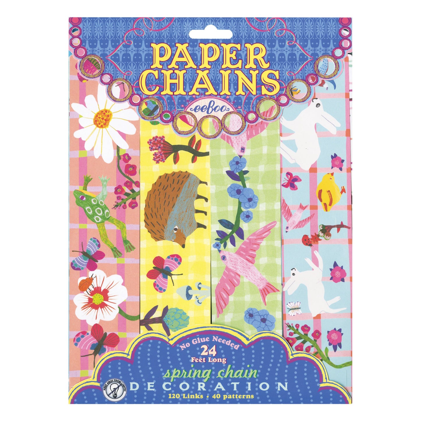 Daisy Paper Chain Decorations
