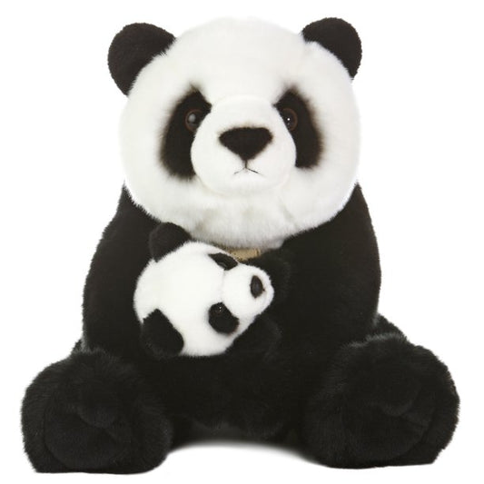 15" Panda With Cub