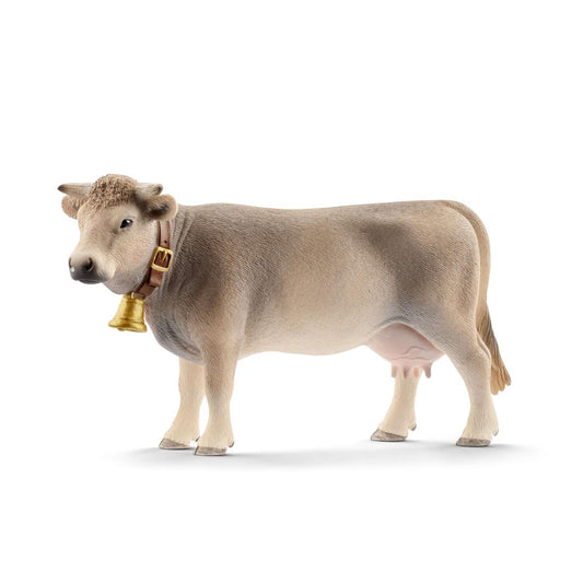 Braunvieh Cow 5" Figure