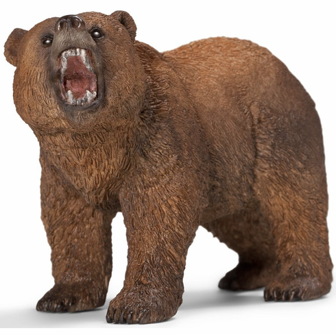 Grizzly Bear 4" Figure
