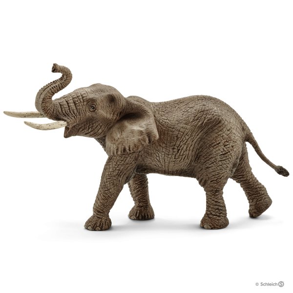 African Elephant Male 8" Figure