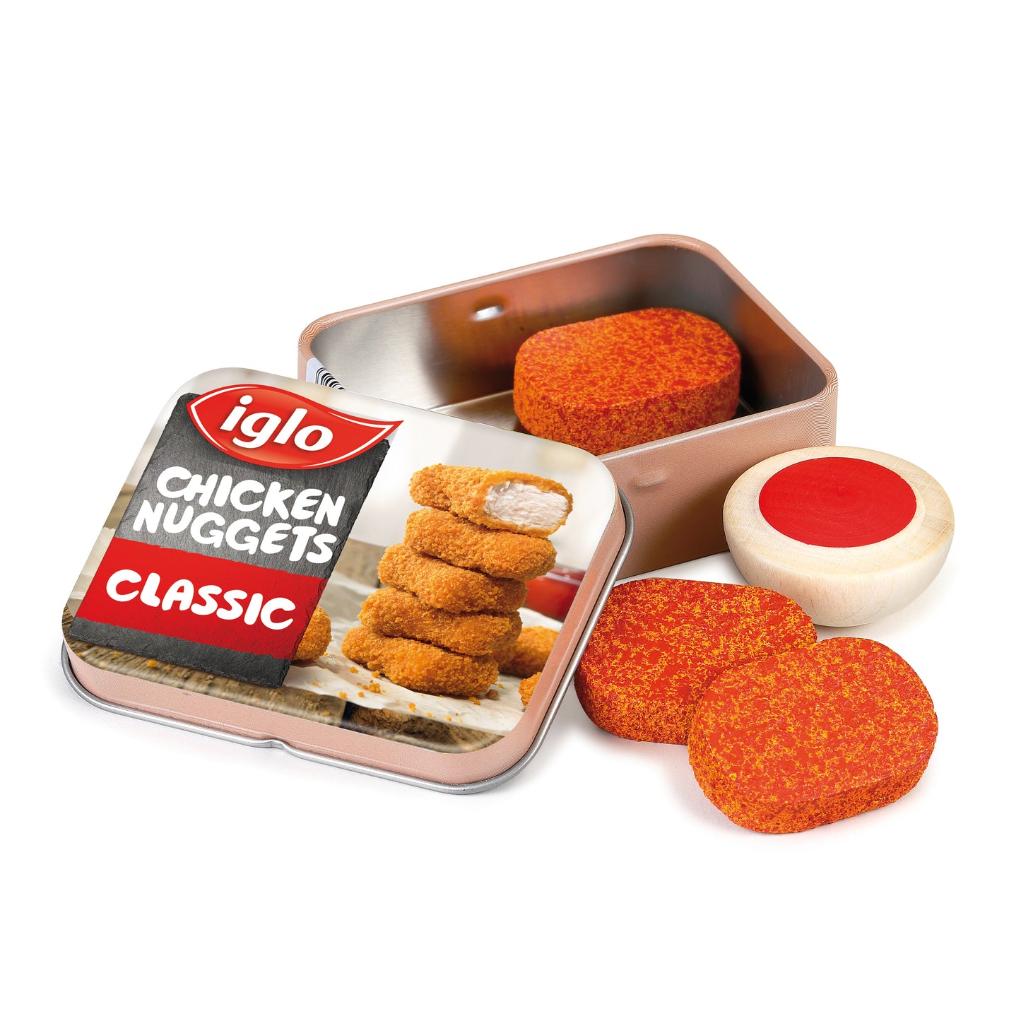 Chicken Nuggets in a Tin