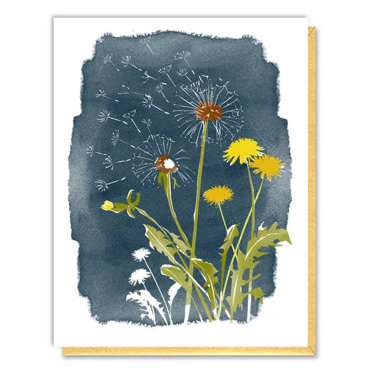 Dandelion Birthday Card