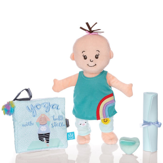 Wee Baby Stella Yoga 12" Soft Doll