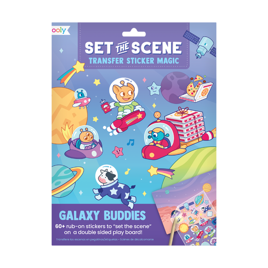 Transfer Sticker Magic: Galaxy Buddies