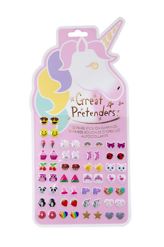 Unicorn Sticker Earrings 30 Pairs