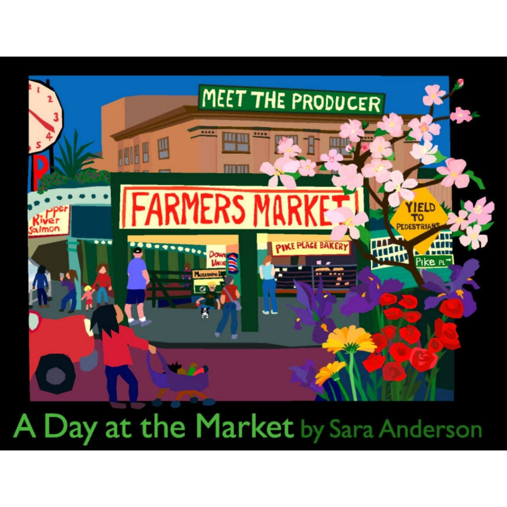 A Day at the Market Board Book