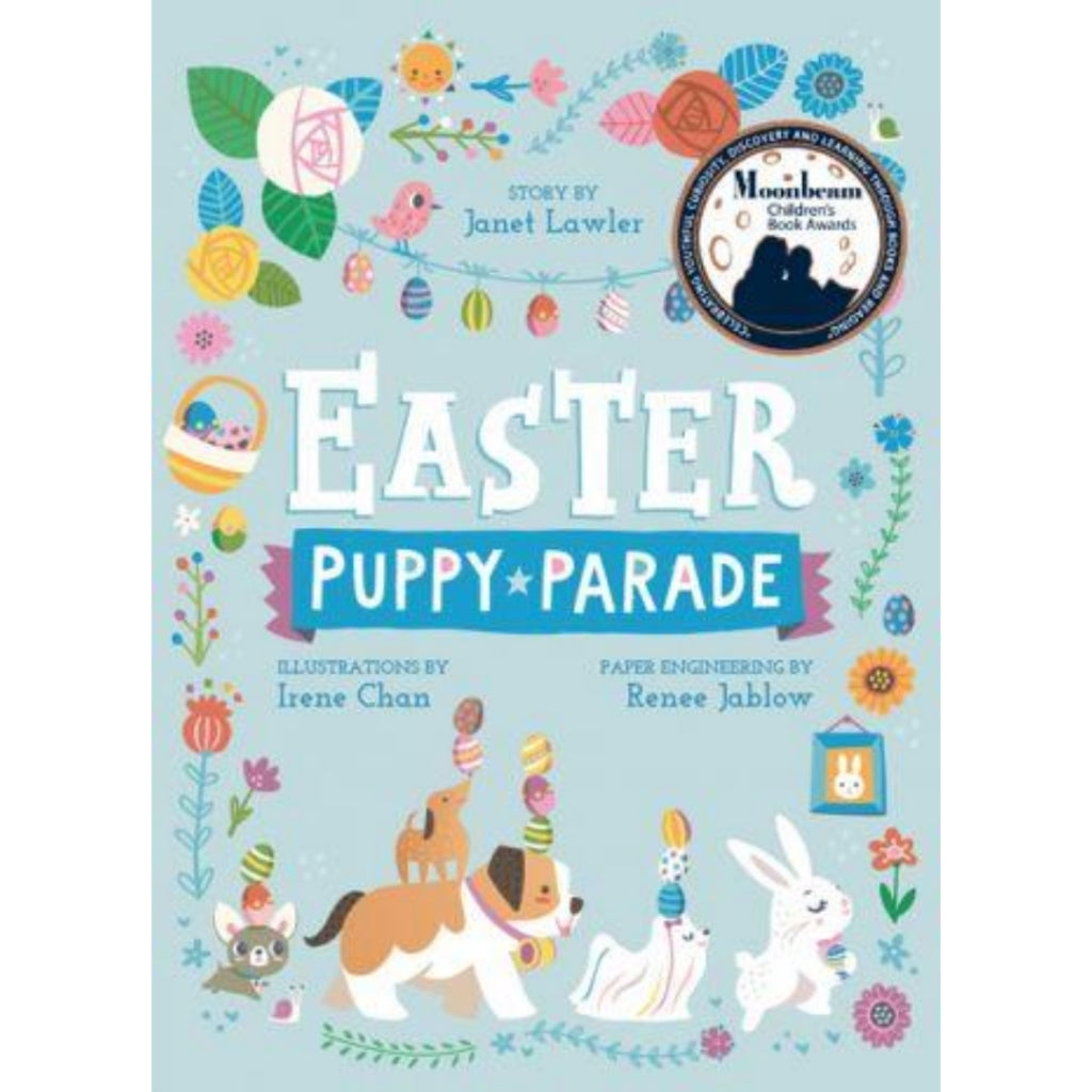 Easter Puppy Parade Pop-Up Book