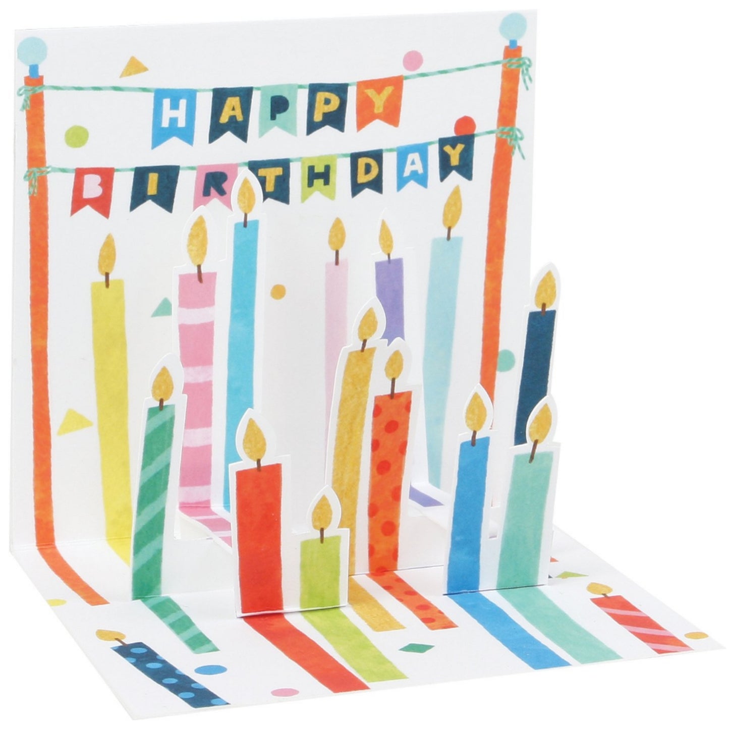 Lots Of Candles Mini Pop-Up Card