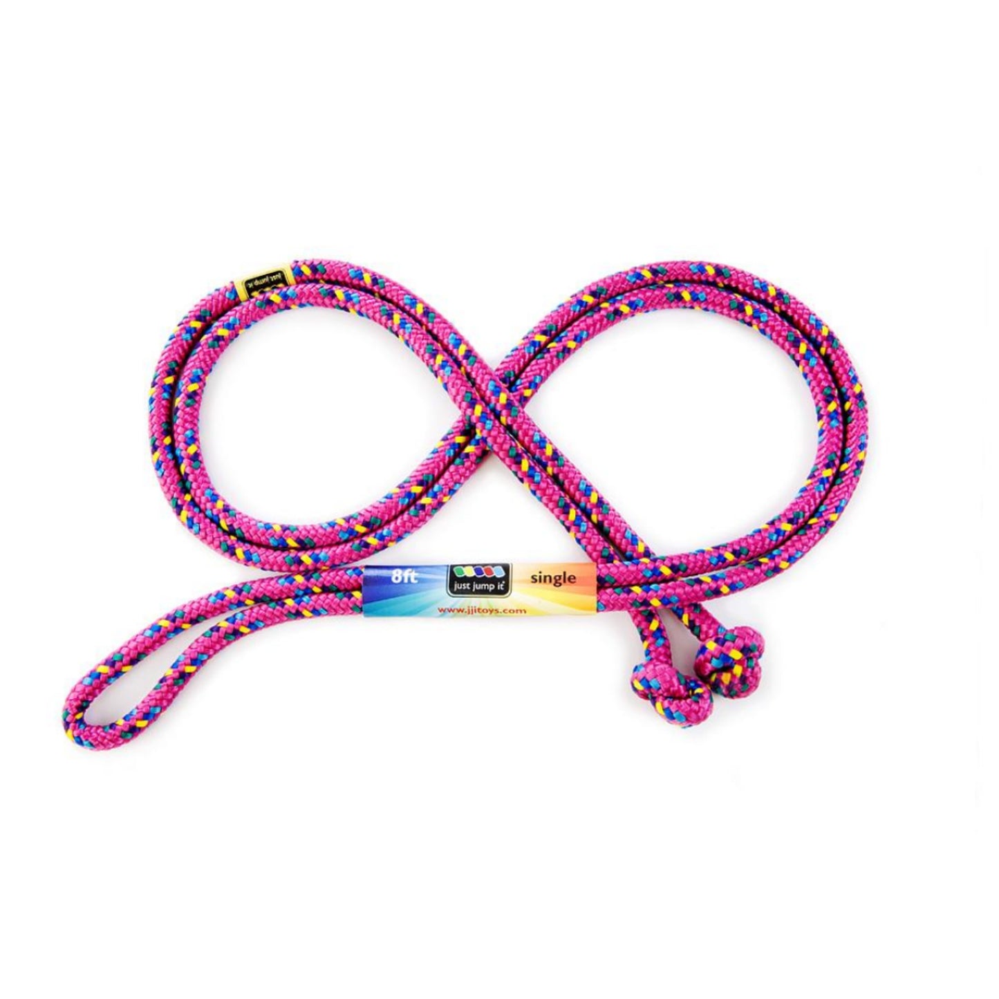 8' Confetti Single Jump Rope - Lots of Color Choices