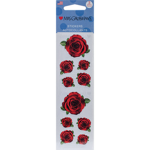 Red Roses Sticker Sheet