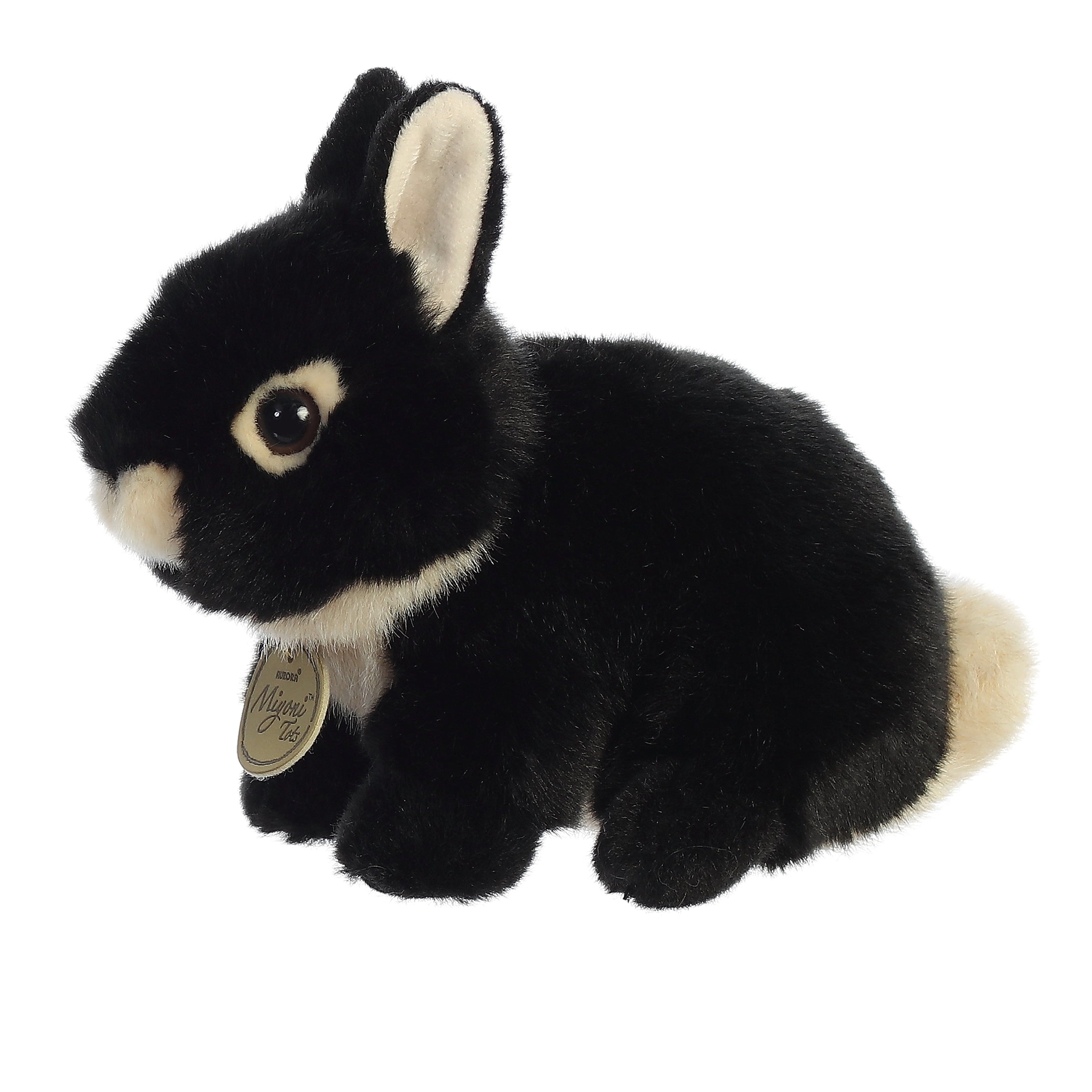 Black bunny hot sale plush