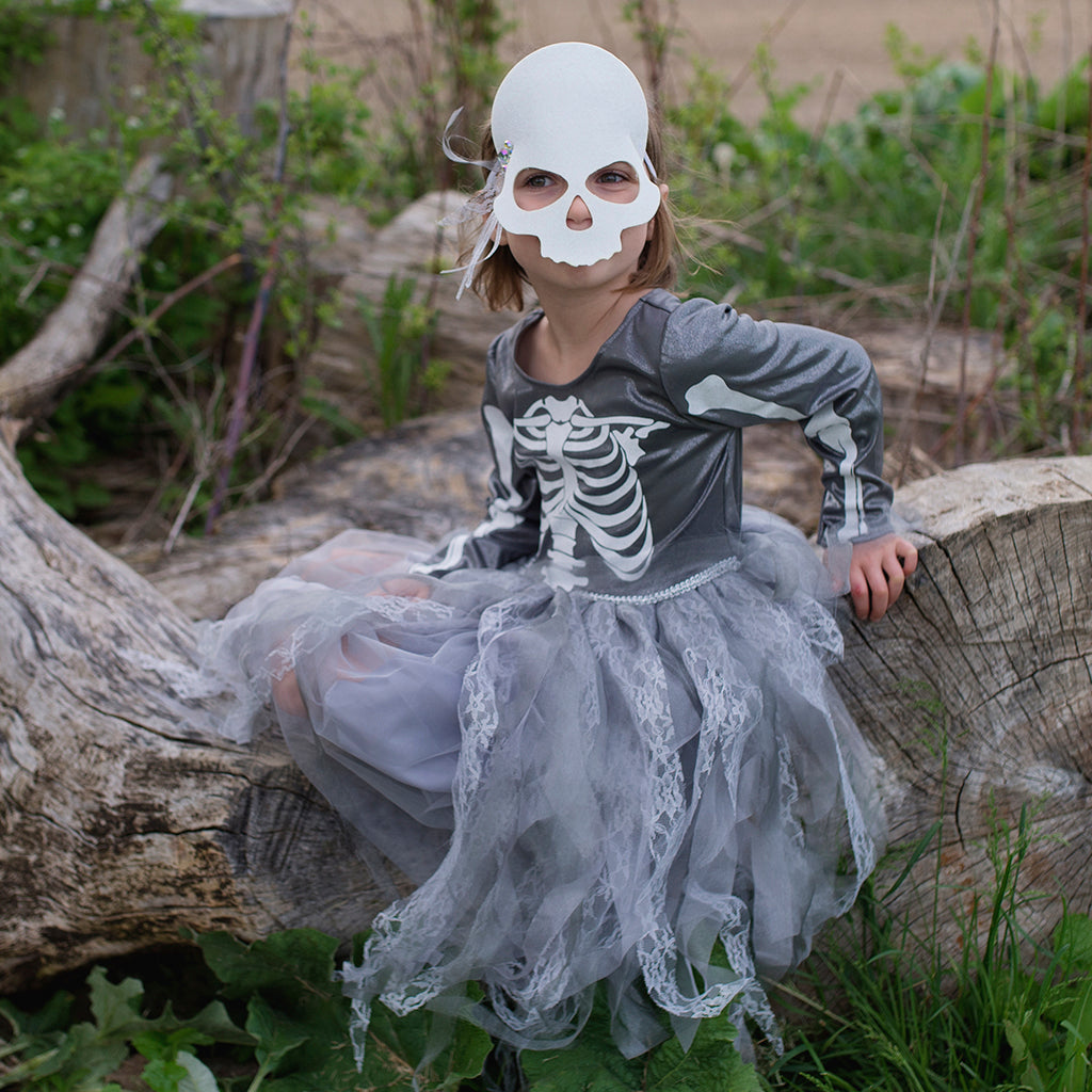 Skeleton Witch Dress with Mask