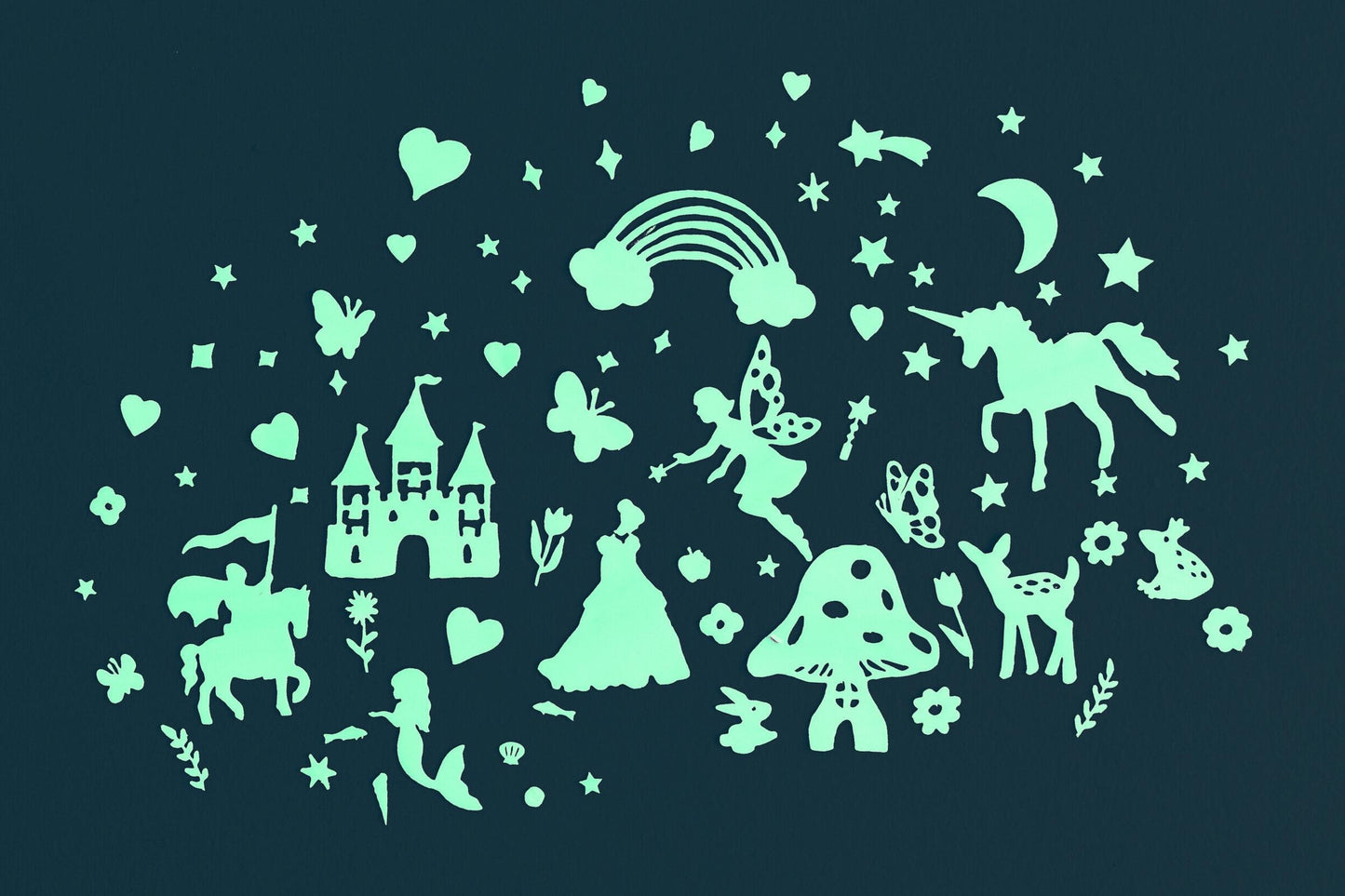 Fairy Tale Series Glow-in-the-Dark Stickers