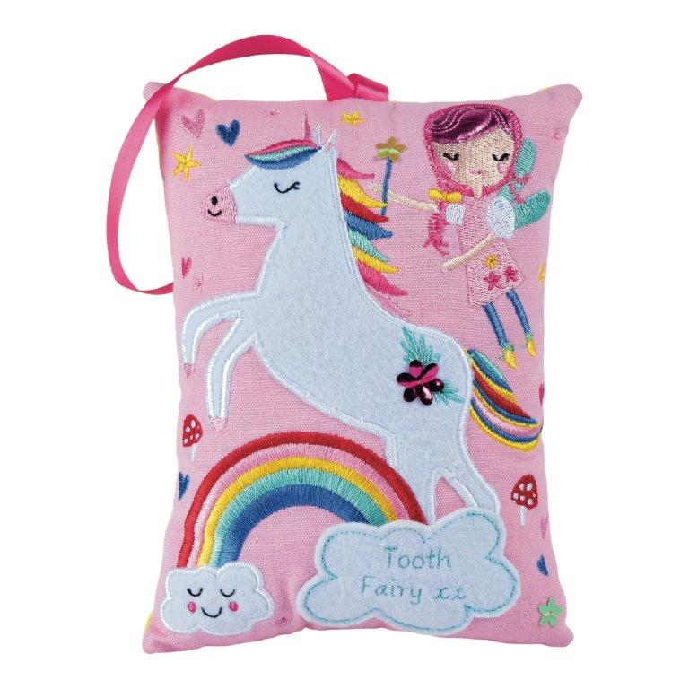 Rainbow Fairy Toothfairy Cushion