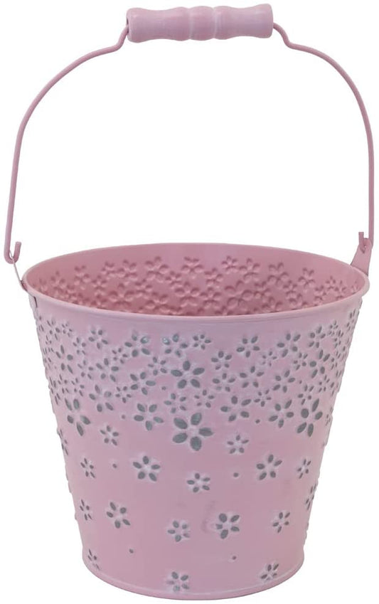 Pink Flower Bucket