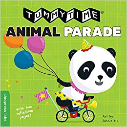 Animal Parade Tummy Time Book