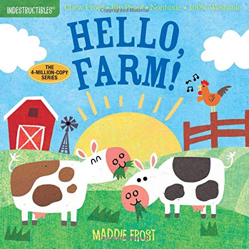 Hello Farm Indestructible Book