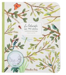 Coloring Book & Stickers Botanist Garden