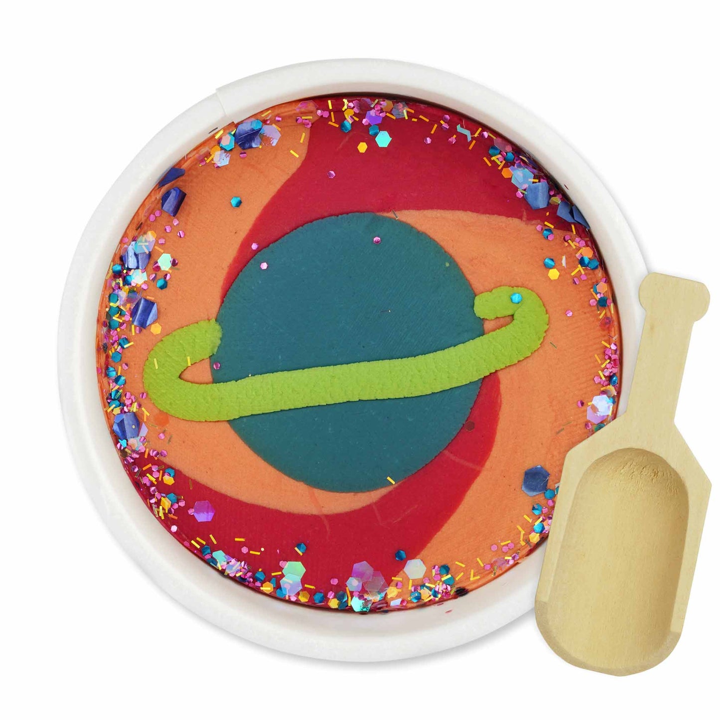 Saturn Sparkle Luxe Dough Cup