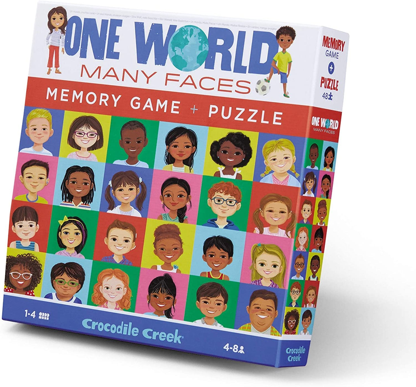 Memory Game & Puzzle-One World, Many Faces