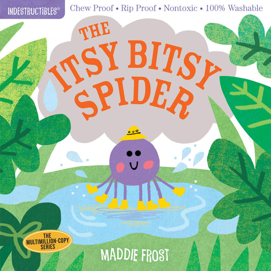 Itsy Bitsy Spider Indestructible Book