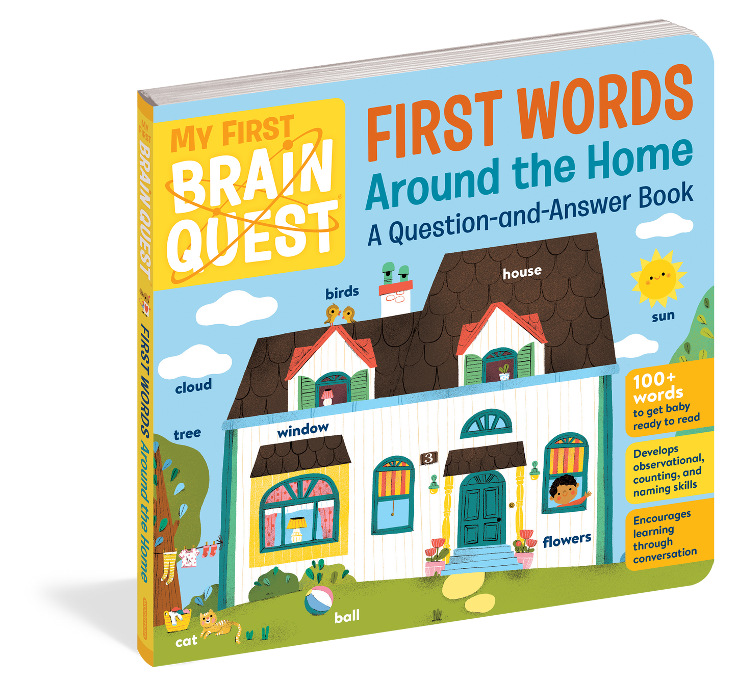 My First Brain Quest: First Words: Around the Home Board Book