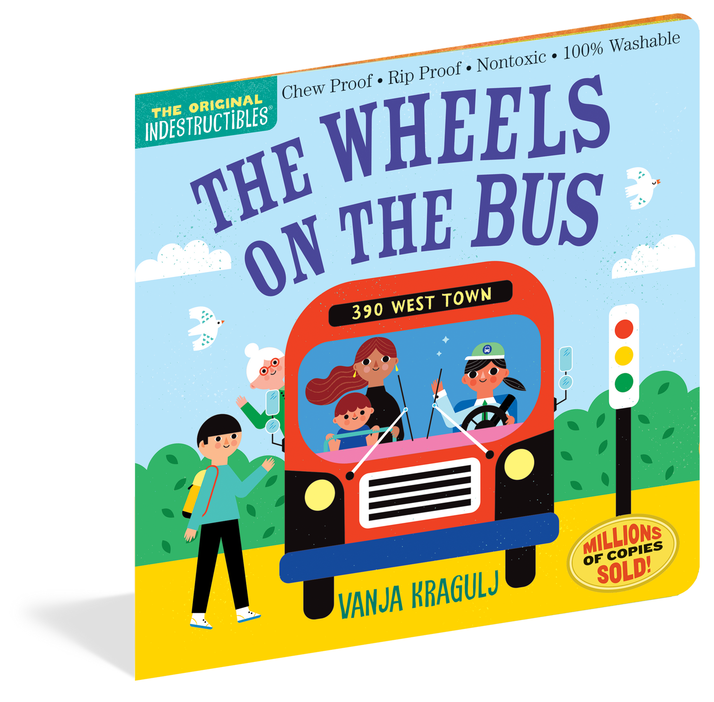 Wheels on the Bus Indestructible Book