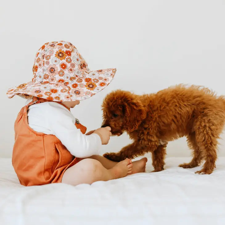 Retro Blooms Sunhat