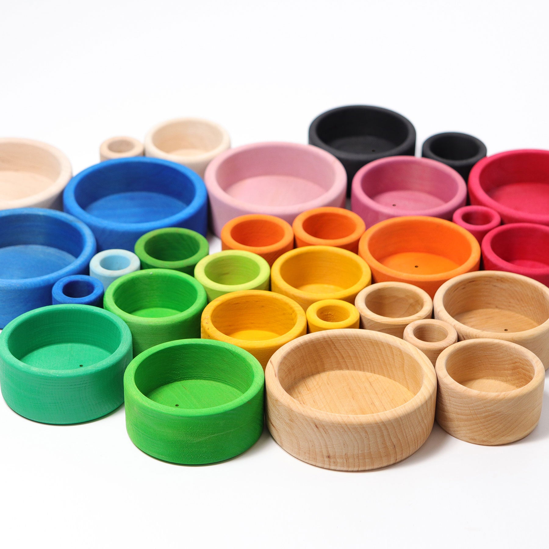 Grimm's Wooden Nesting Bowls