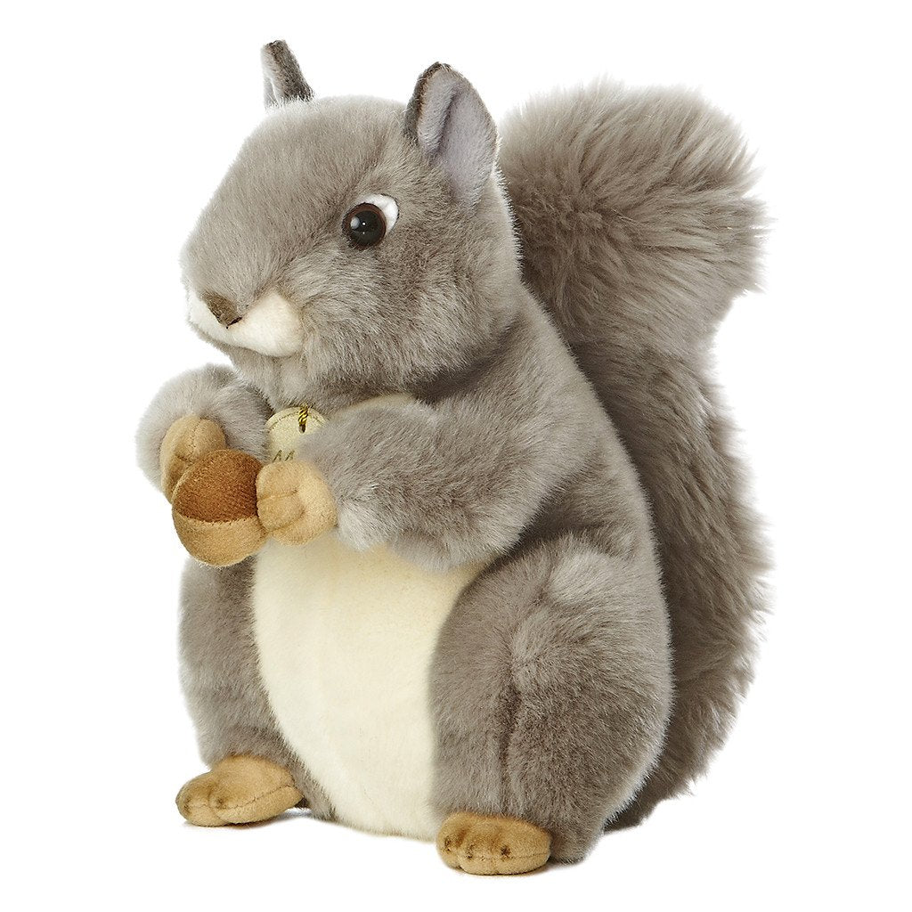 Grey Squirrel 10" Miyoni Plush