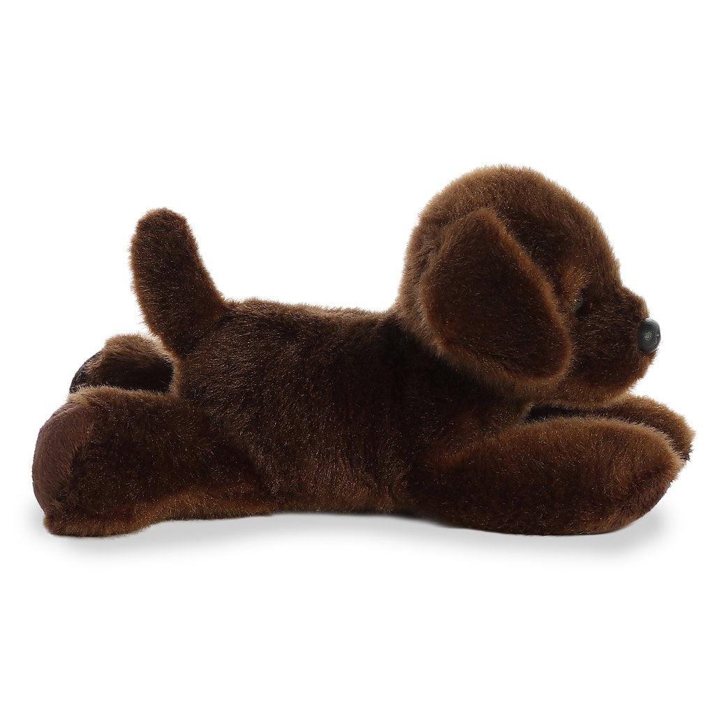 Lil' Lucky Brown Dog 8" Flopsie Plush