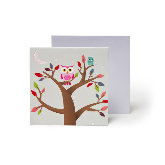 Little Owls Mini Pop-Up Card