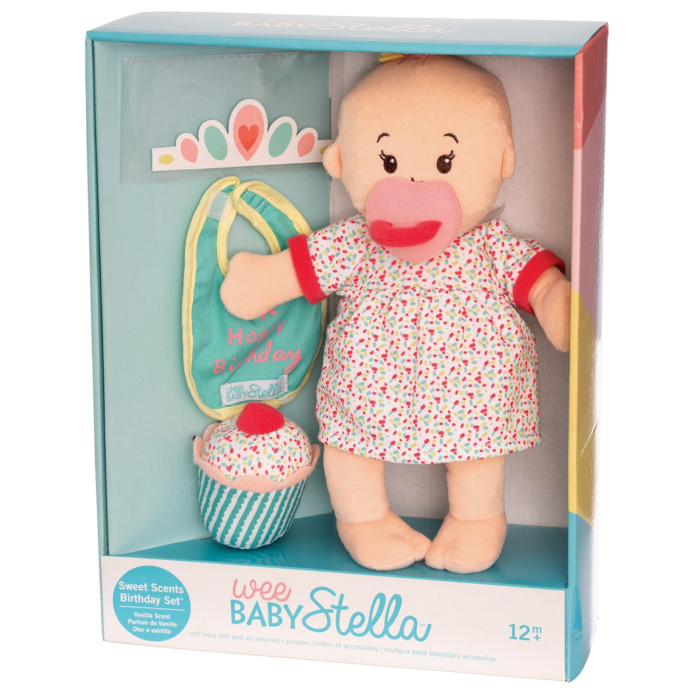 Wee Baby Stella Sweet Scent Birthday 12" Soft Doll