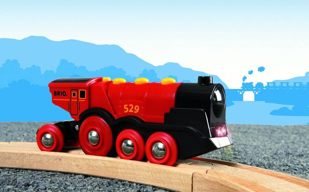 Brio Mighty Red Action Locomotive 33592 – Clover Toys