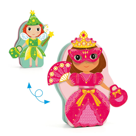Belissimo Two-Sided Magnetic Dress Up Activity Tin
