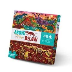 Above & Below 48 Piece Puzzle - Dinosaur World