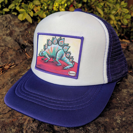 Little Henry Stegosaurus Trucker Hat