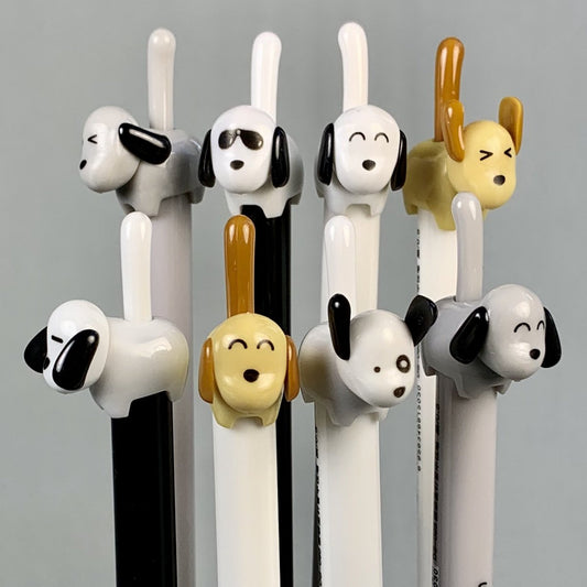 Puppy Dog Tail Retractable Gel Pen
