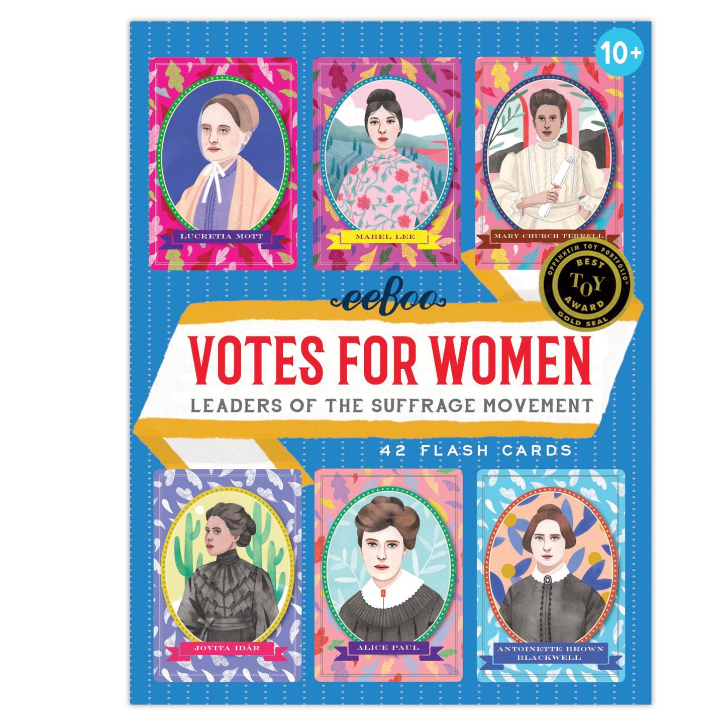 Votes For Women: Leaders of the Suffrage Movement Flash Cards