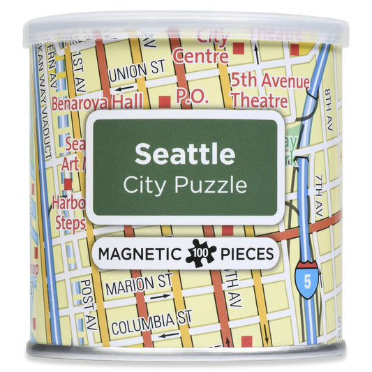 Seattle Magnetic Puzzle in a Can