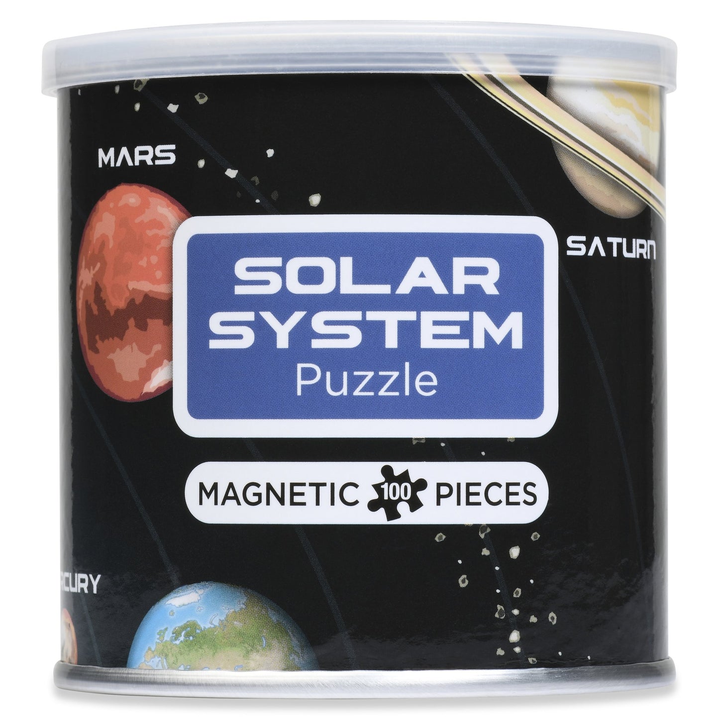 Solar System Magnetic Puzzle in a Can
