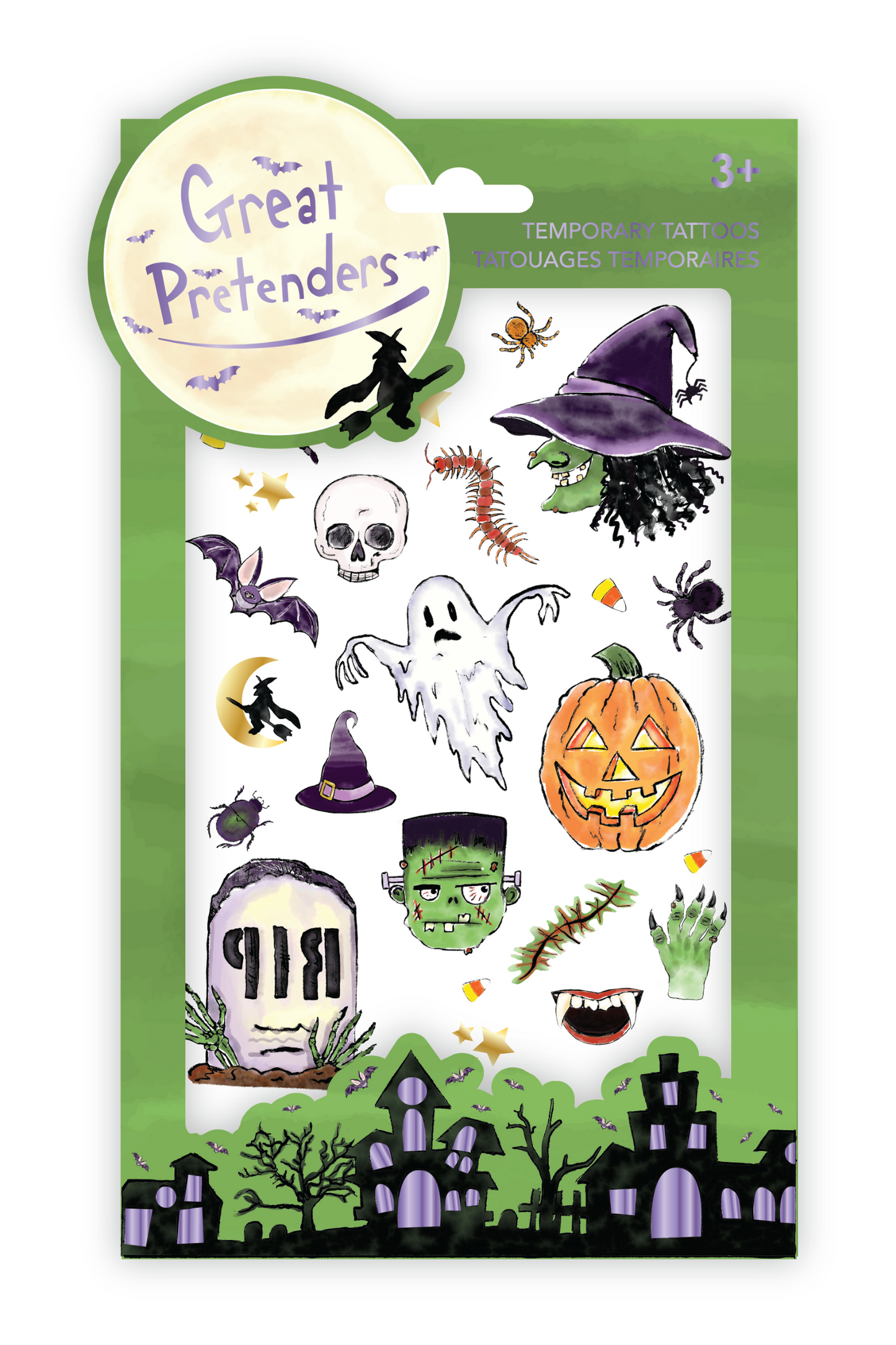 Halloween Tattoos 18pc