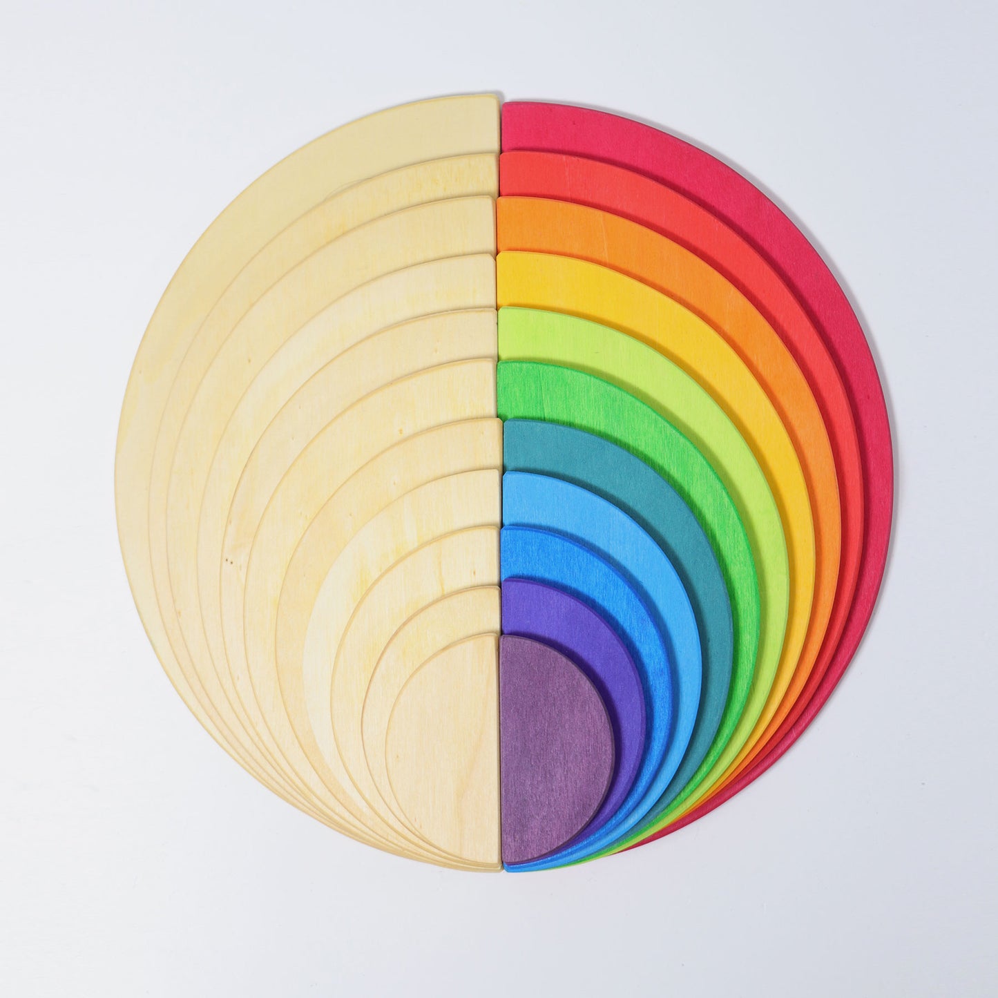 Grimm's Wooden Rainbow Semi-Circles