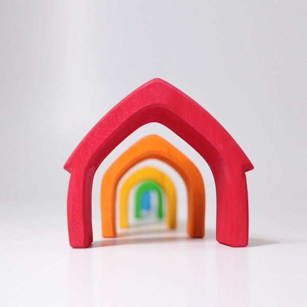 Grimm's Wooden Colorful House