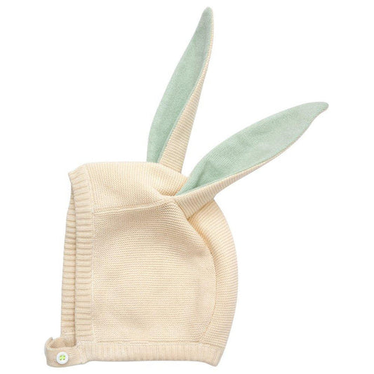Mint Bunny Baby Bonnet